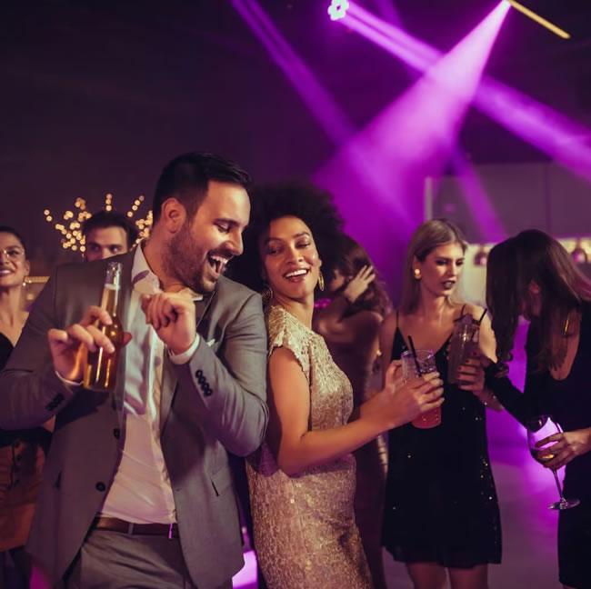 Partyraum, Tanzveranstaltungen 