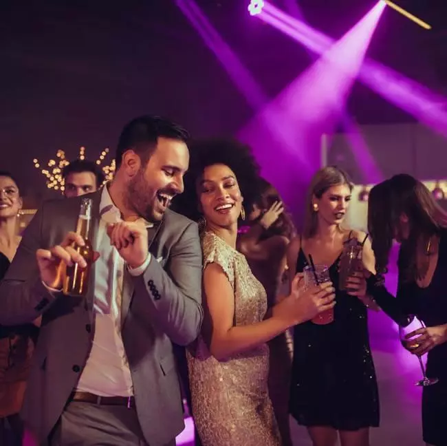 Partyraum, Tanzveranstaltungen 